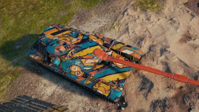 2D-стиль «Талисман трансляции» из обновления 1.17 в World of Tanks 2D-стиль «Талисман трансляции» из обновления 1.17 в World of Tanks