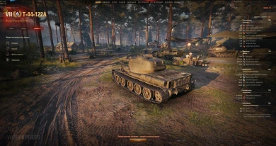 Новый танк Т-44-122А добавили на общий тест обновления 1.17 в World of Tanks Новый танк Т-44-122А добавили на общий тест обновления 1.17 в World of Tanks