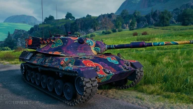 2D-стиль «Безмятежность Луны» из обновления 1.18 World of Tanks 2D-стиль «Безмятежность Луны» из обновления 1.18 World of Tanks