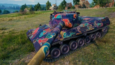 2D-стиль «Безмятежность Луны» из обновления 1.18 World of Tanks 2D-стиль «Безмятежность Луны» из обновления 1.18 World of Tanks