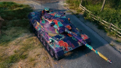 2D-стиль «Безмятежность Луны» из обновления 1.18 World of Tanks 2D-стиль «Безмятежность Луны» из обновления 1.18 World of Tanks