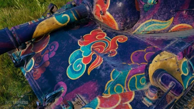 2D-стиль «Безмятежность Луны» из обновления 1.18 World of Tanks 2D-стиль «Безмятежность Луны» из обновления 1.18 World of Tanks