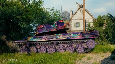 2D-стиль «Безмятежность Луны» из обновления 1.18 World of Tanks 2D-стиль «Безмятежность Луны» из обновления 1.18 World of Tanks