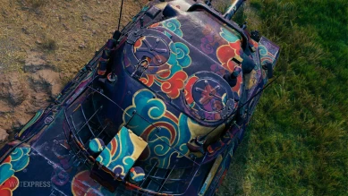 2D-стиль «Безмятежность Луны» из обновления 1.18 World of Tanks 2D-стиль «Безмятежность Луны» из обновления 1.18 World of Tanks