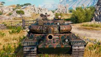 Готический воин — имба Vz. 55 GW в World of Tanks Готический воин — имба Vz. 55 GW в World of Tanks