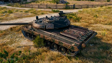 Готический воин — имба Vz. 55 GW в World of Tanks Готический воин — имба Vz. 55 GW в World of Tanks
