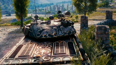 Готический воин — имба Vz. 55 GW в World of Tanks Готический воин — имба Vz. 55 GW в World of Tanks