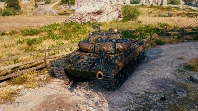 Готический воин — имба Vz. 55 GW в World of Tanks Готический воин — имба Vz. 55 GW в World of Tanks