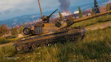 Историчный 3D-стиль «Бернард» для танка 60TP Lewandowskiego в World of Tanks Историчный 3D-стиль «Бернард» для танка 60TP Lewandowskiego в World of Tanks