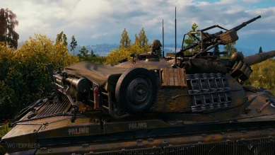 Историчный 3D-стиль «Бернард» для танка 60TP Lewandowskiego в World of Tanks Историчный 3D-стиль «Бернард» для танка 60TP Lewandowskiego в World of Tanks