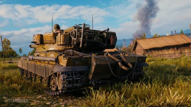 Историчный 3D-стиль «Бернард» для танка 60TP Lewandowskiego в World of Tanks Историчный 3D-стиль «Бернард» для танка 60TP Lewandowskiego в World of Tanks