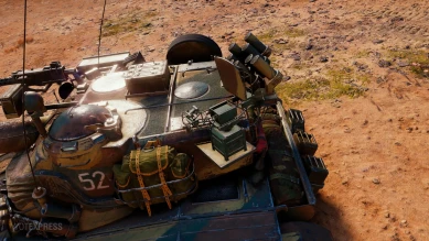 Историчный 3D-стиль «Визирь» для танка AMX 13 105 в World of Tanks Историчный 3D-стиль «Визирь» для танка AMX 13 105 в World of Tanks