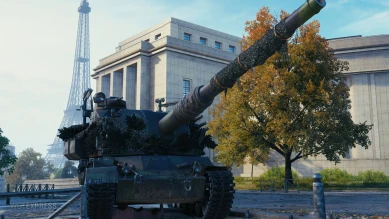 Историчный 3D-стиль «Констеласьон» для танка Bat.-Châtillon 155 58 в Мире танков Историчный 3D-стиль «Констеласьон» для танка Bat.-Châtillon 155 58 в Мире танков