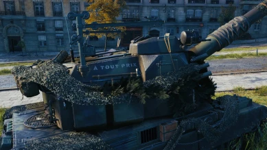 Историчный 3D-стиль «Констеласьон» для танка Bat.-Châtillon 155 58 в Мире танков Историчный 3D-стиль «Констеласьон» для танка Bat.-Châtillon 155 58 в Мире танков