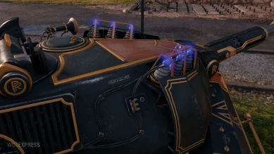 Вымышленный 3D-стиль «Юпитер Фульгур» на Super Conqueror в Мире танков Вымышленный 3D-стиль «Юпитер Фульгур» на Super Conqueror в Мире танков