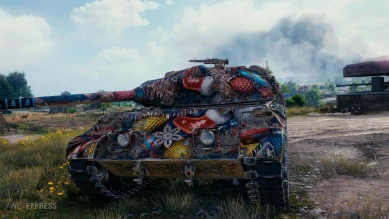 2D-стиль «Коробка с украшениями» с уникальными отметками в Мире танков 2D-стиль «Коробка с украшениями» с уникальными отметками в Мире танков