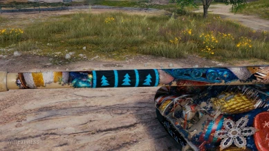 2D-стиль «Коробка с украшениями» с уникальными отметками в Мире танков 2D-стиль «Коробка с украшениями» с уникальными отметками в Мире танков