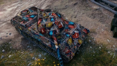 2D-стиль «Коробка с украшениями» с уникальными отметками в Мире танков 2D-стиль «Коробка с украшениями» с уникальными отметками в Мире танков