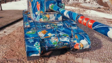 2D-стиль «Семейный праздник» в Мире танков 2D-стиль «Семейный праздник» в Мире танков