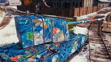 2D-стиль «Семейный праздник» в Мире танков 2D-стиль «Семейный праздник» в Мире танков