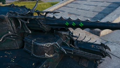 Вымышленный 3D-стиль «Чудище заморское» для танка Карачун в Мире танков Вымышленный 3D-стиль «Чудище заморское» для танка Карачун в Мире танков