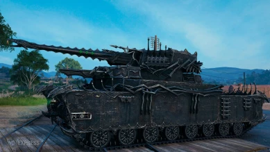 Вымышленный 3D-стиль «Чудище заморское» для танка Карачун в Мире танков Вымышленный 3D-стиль «Чудище заморское» для танка Карачун в Мире танков