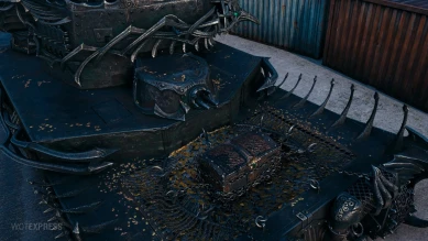 Вымышленный 3D-стиль «Чудище заморское» для танка Карачун в Мире танков Вымышленный 3D-стиль «Чудище заморское» для танка Карачун в Мире танков