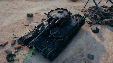 Вымышленный 3D-стиль «Чудище заморское» для танка Карачун в Мире танков Вымышленный 3D-стиль «Чудище заморское» для танка Карачун в Мире танков