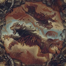 2D-стиль «Бенгальский тигр» из патча 1.20 в Мире танков 2D-стиль «Бенгальский тигр» из патча 1.20 в Мире танков