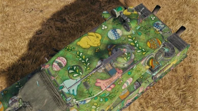 2D-стиль «Пасхальный кролик» из патча 1.20 в Мире танков 2D-стиль «Пасхальный кролик» из патча 1.20 в Мире танков