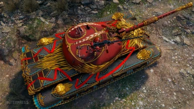 Танк «Царь обезьян» — 121B не за боны в Мире танков Танк «Царь обезьян» — 121B не за боны в Мире танков