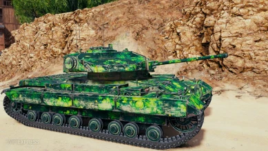 2D-стиль «Трилистник» из патча 1.20 в Мире танков 2D-стиль «Трилистник» из патча 1.20 в Мире танков