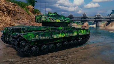 2D-стиль «Трилистник» из патча 1.20 в Мире танков 2D-стиль «Трилистник» из патча 1.20 в Мире танков