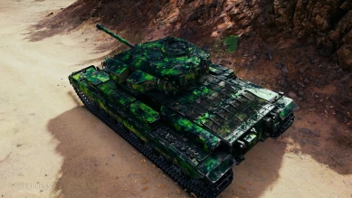 2D-стиль «Трилистник» из патча 1.20 в Мире танков 2D-стиль «Трилистник» из патча 1.20 в Мире танков