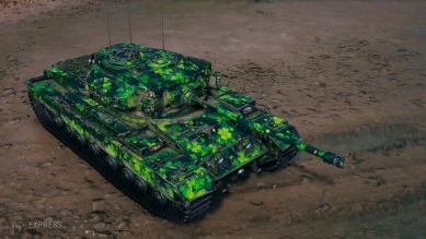 2D-стиль «Трилистник» из патча 1.20 в Мире танков 2D-стиль «Трилистник» из патча 1.20 в Мире танков