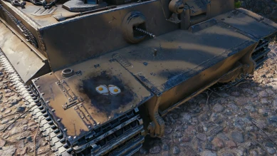 3D-стиль «Кампфгруппа Sandsturm» на прокачиваемого Tiger I в Мире танков 3D-стиль «Кампфгруппа Sandsturm» на прокачиваемого Tiger I в Мире танков