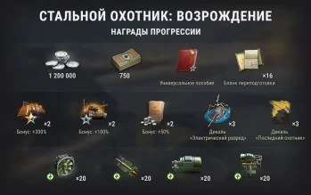 Награды Стального охотника 2023 в Мире танков Награды Стального охотника 2023 в Мире танков