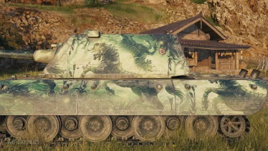 2D-стиль «Призрачный скакун» из обновления 1.21.1 в Мире танков 2D-стиль «Призрачный скакун» из обновления 1.21.1 в Мире танков