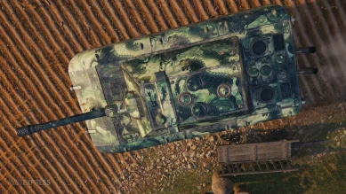 2D-стиль «Призрачный скакун» из обновления 1.21.1 в Мире танков 2D-стиль «Призрачный скакун» из обновления 1.21.1 в Мире танков