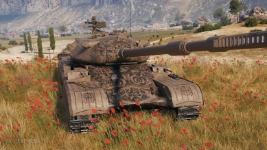3D-стиль «Carmen de bisonte» для према 56TP в Мире танков 3D-стиль «Carmen de bisonte» для према 56TP в Мире танков