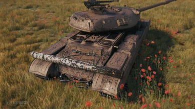 3D-стиль «Carmen de bisonte» для према 56TP в Мире танков 3D-стиль «Carmen de bisonte» для према 56TP в Мире танков