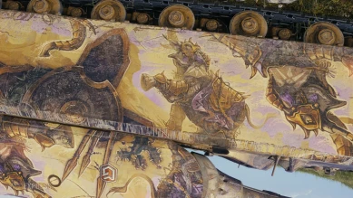 2D-стиль «Боевой слон » из обновления 1.22 в Мире танков 2D-стиль «Боевой слон » из обновления 1.22 в Мире танков