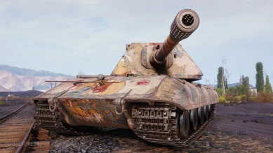 2D-стиль «Лунный кролик» из 1.22 в Мире танков 2D-стиль «Лунный кролик» из 1.22 в Мире танков