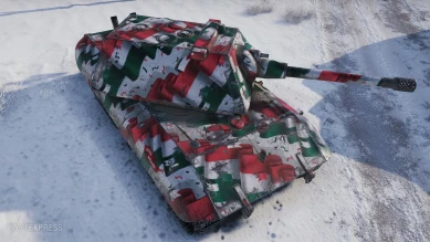 2D-стиль «Клич Долорес » из 1.22 в Мире танков 2D-стиль «Клич Долорес » из 1.22 в Мире танков