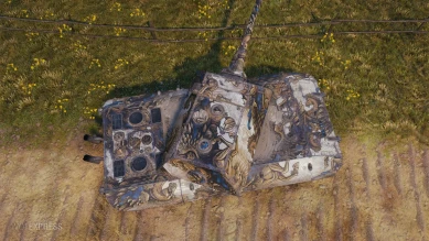 Настраиваемый 2D-cтиль «Небесный скакун (лазурный)» для соревновательного режима "Натиск" в Мире танков Настраиваемый 2D-cтиль «Небесный скакун (лазурный)» для соревновательного режима "Натиск" в Мире танков