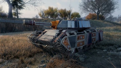 3D-стиль «Звёздный лотос» для WZ-132-1 в Мире танов 3D-стиль «Звёздный лотос» для WZ-132-1 в Мире танов