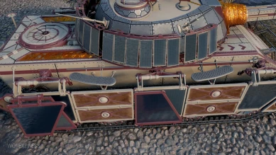 3D-стиль «Звёздный лотос» для WZ-132-1 в Мире танов 3D-стиль «Звёздный лотос» для WZ-132-1 в Мире танов