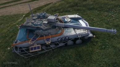 3D-стиль «Леона» для Bat.-Châtillon 25 t в Мире танков 3D-стиль «Леона» для Bat.-Châtillon 25 t в Мире танков