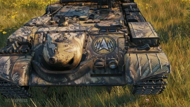 Настраиваемый 2D-cтиль «Огненный волк» для режима Натиск в Мире танков Настраиваемый 2D-cтиль «Огненный волк» для режима Натиск в Мире танков