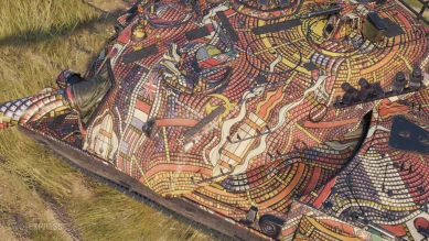 2D-стиль «Советская мозаика» из 1.22 Мир танков 2D-стиль «Советская мозаика» из 1.22 Мир танков